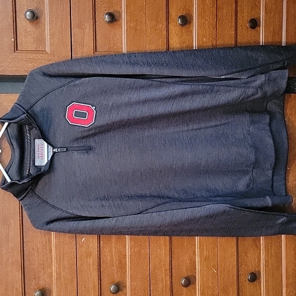 NCAA Other - Ohio State gray quarter zip jacket size L